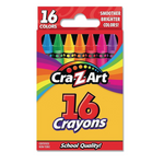 Cra-Z-Art Crayons, 16 Assorted Colors