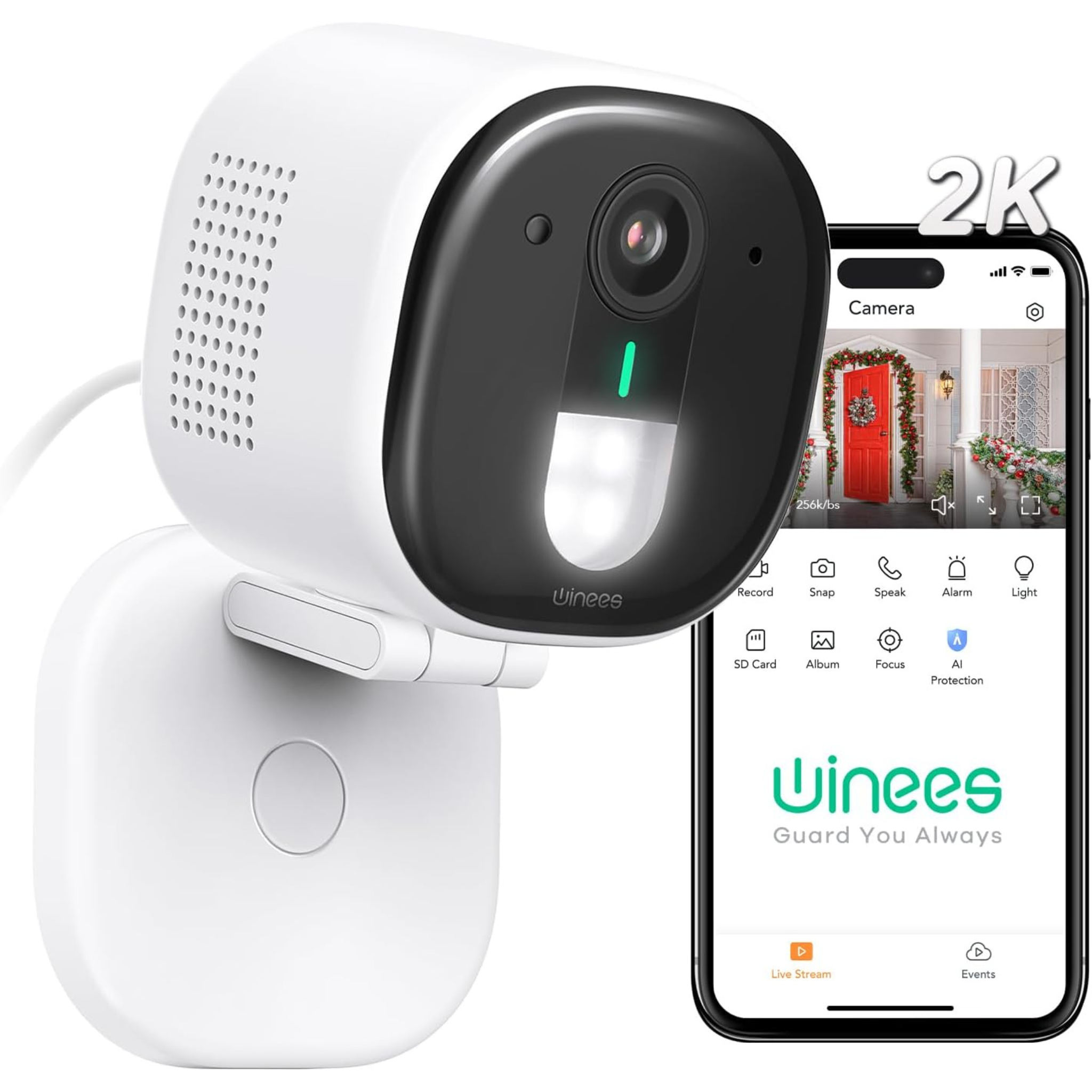 Wired Outdoor Security Camera