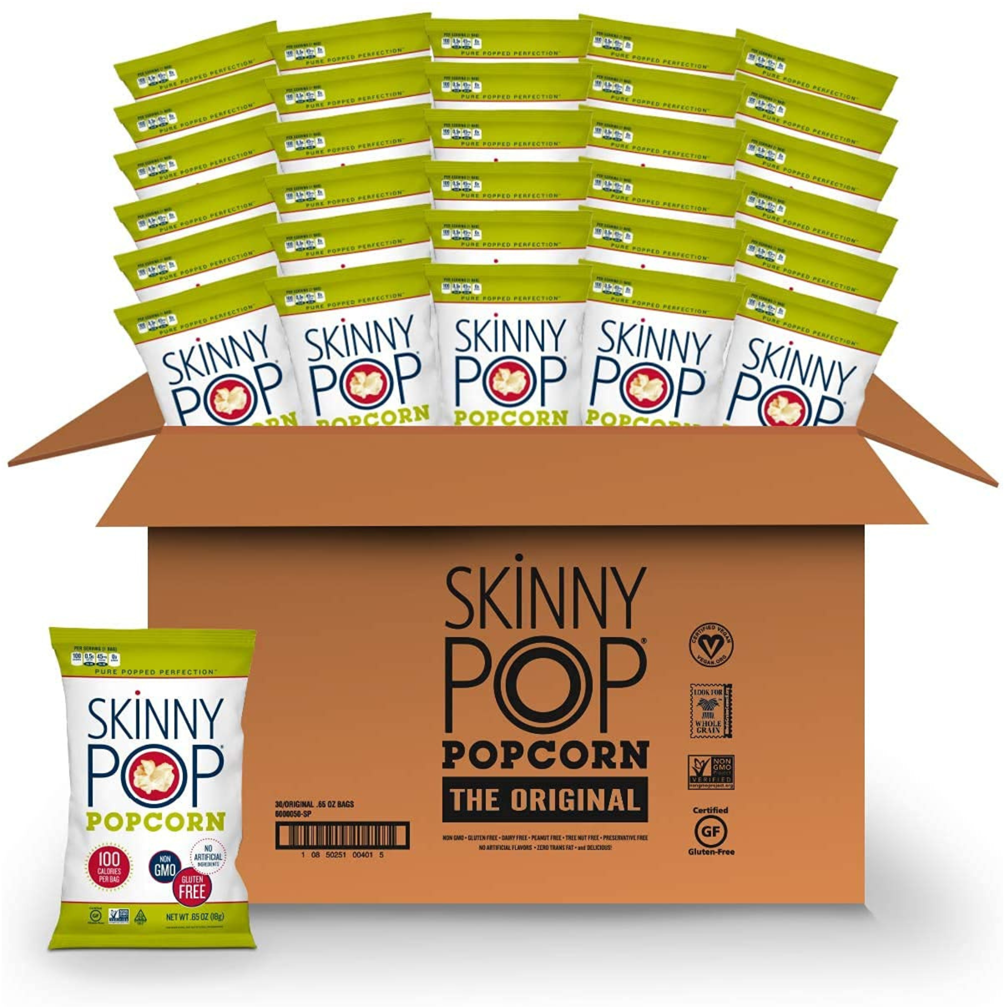 SkinnyPop Original Popcorn (Pack of 30)
