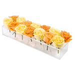 16-Inch Acrylic Rectangle Flower Vase