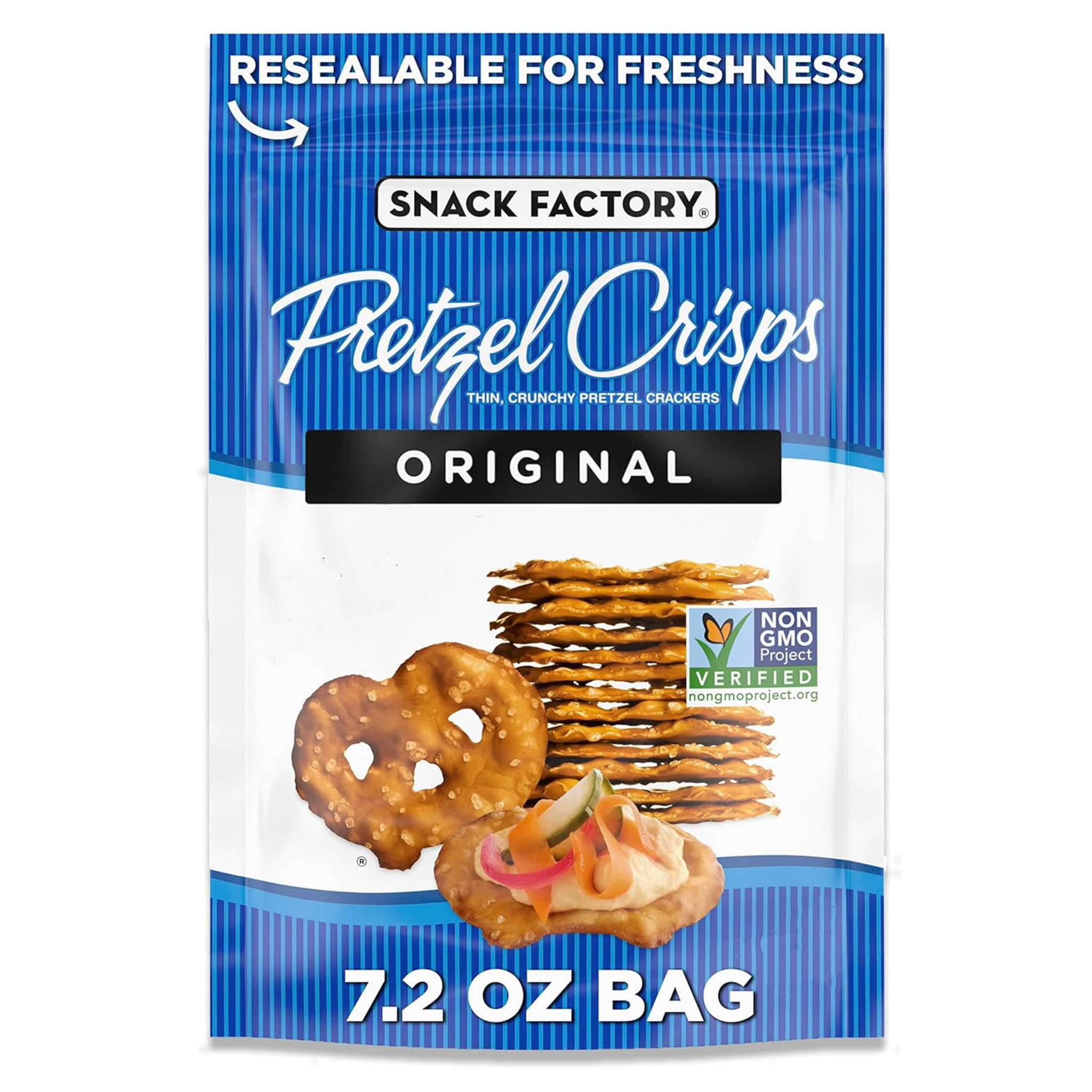 Snack Factory Original Pretzel Crisps (7.2-Oz)