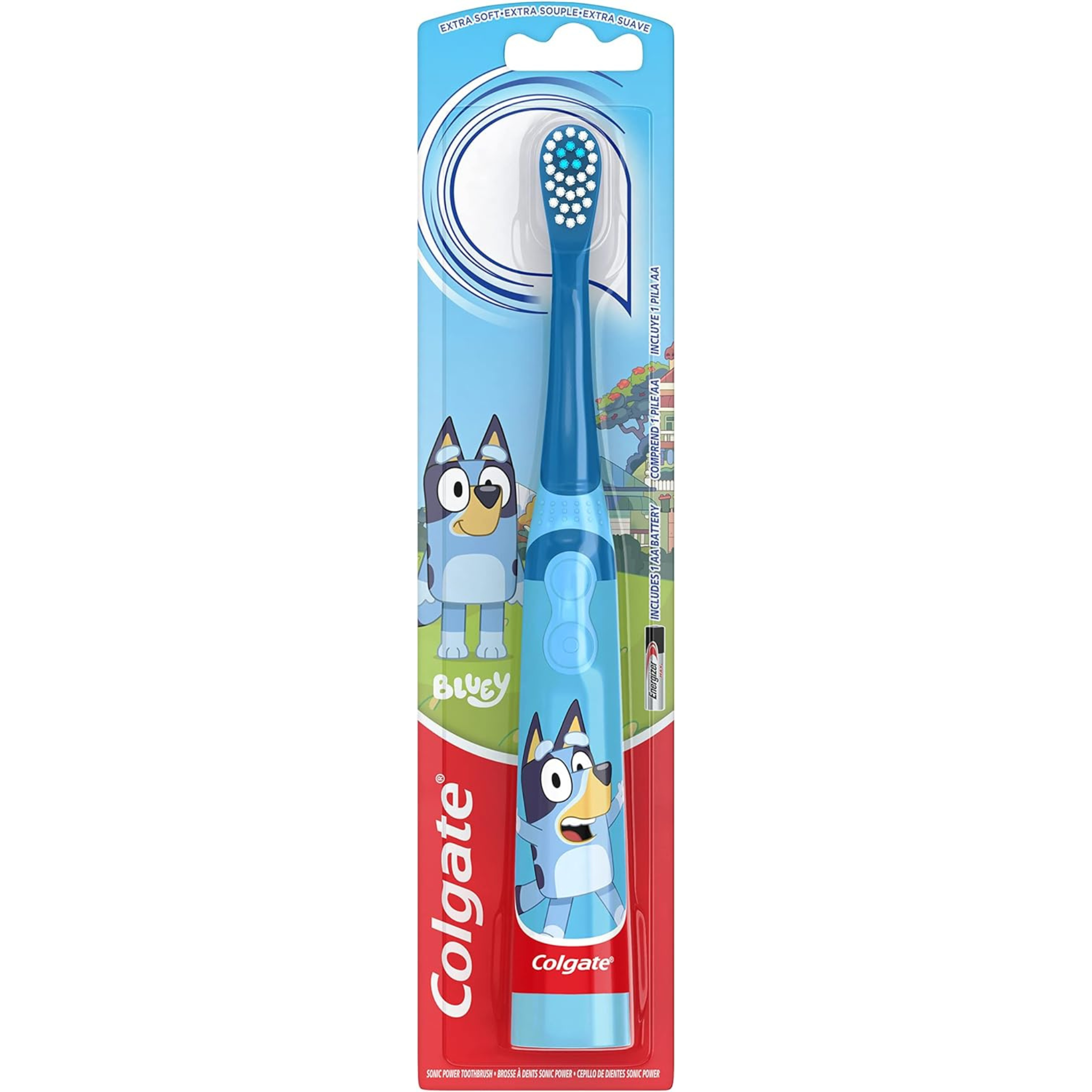 Colgate Kids Battery Powered Toothbrush, Bluey