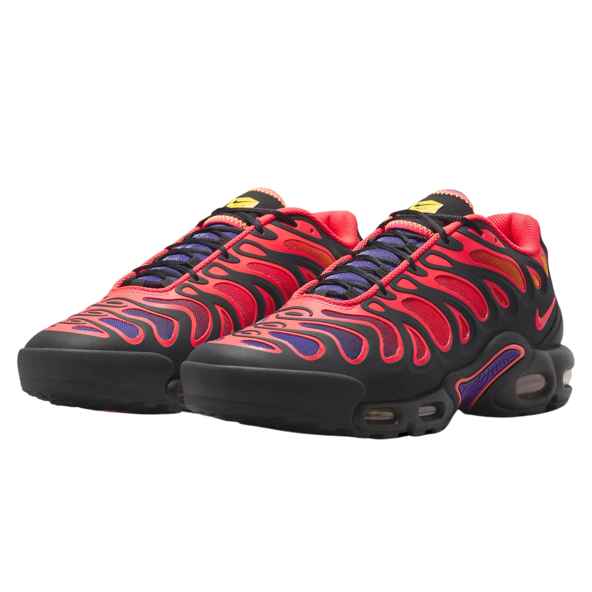 Nike Men's / Women's Air Max Plus Drift Shoes (Black/Field Purple)