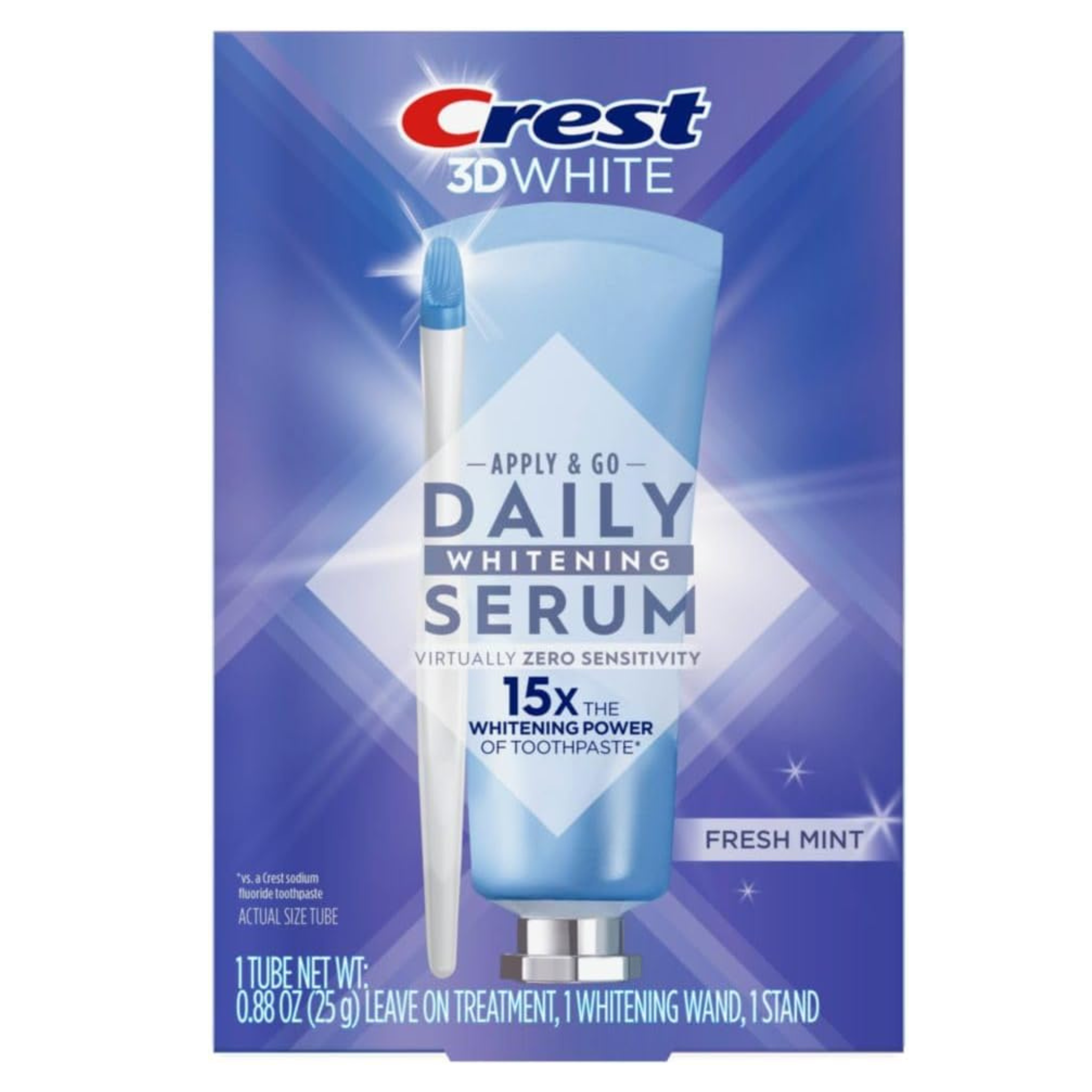 Crest 3DWhite Daily Whitening Serum Treatment Kit