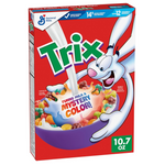 2 Boxes Of 10.7oz Trix Fruity Breakfast Cereal