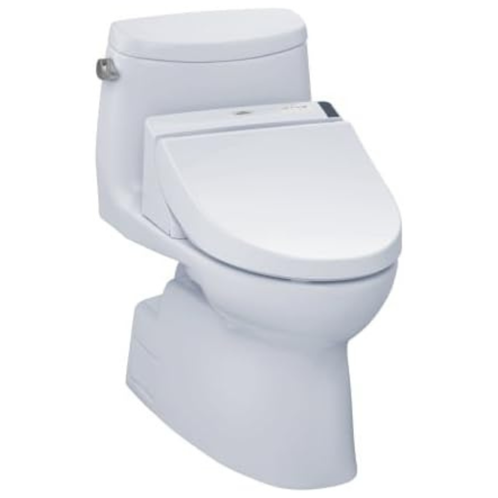 TOTO Washlet + Carlyle II One-Piece Elongated Toilet and Washlet Bidet Seat