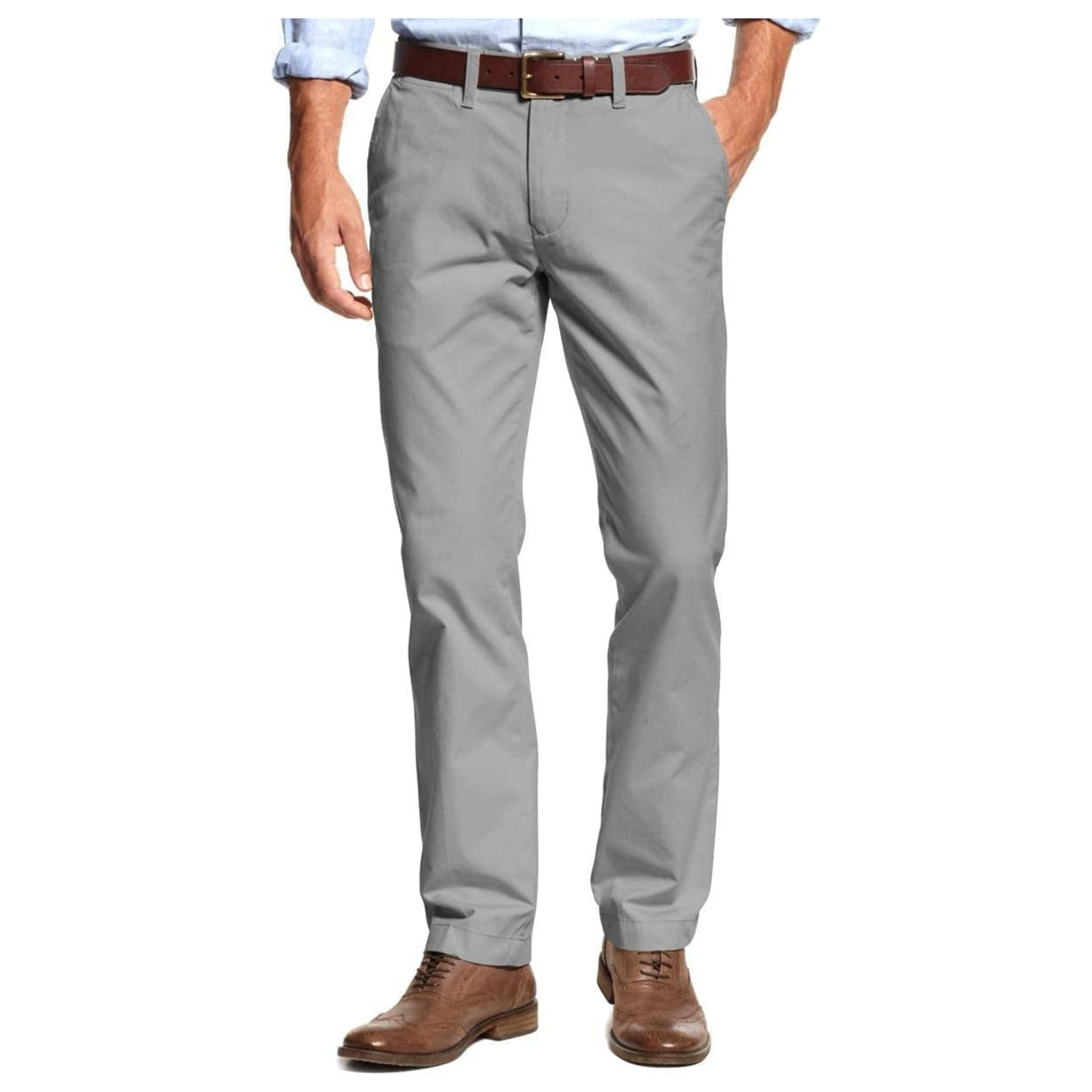 Tommy Hilfiger Men's Big & Tall Classic Fit Stretch Cotton Chino Pants (2 Colors)