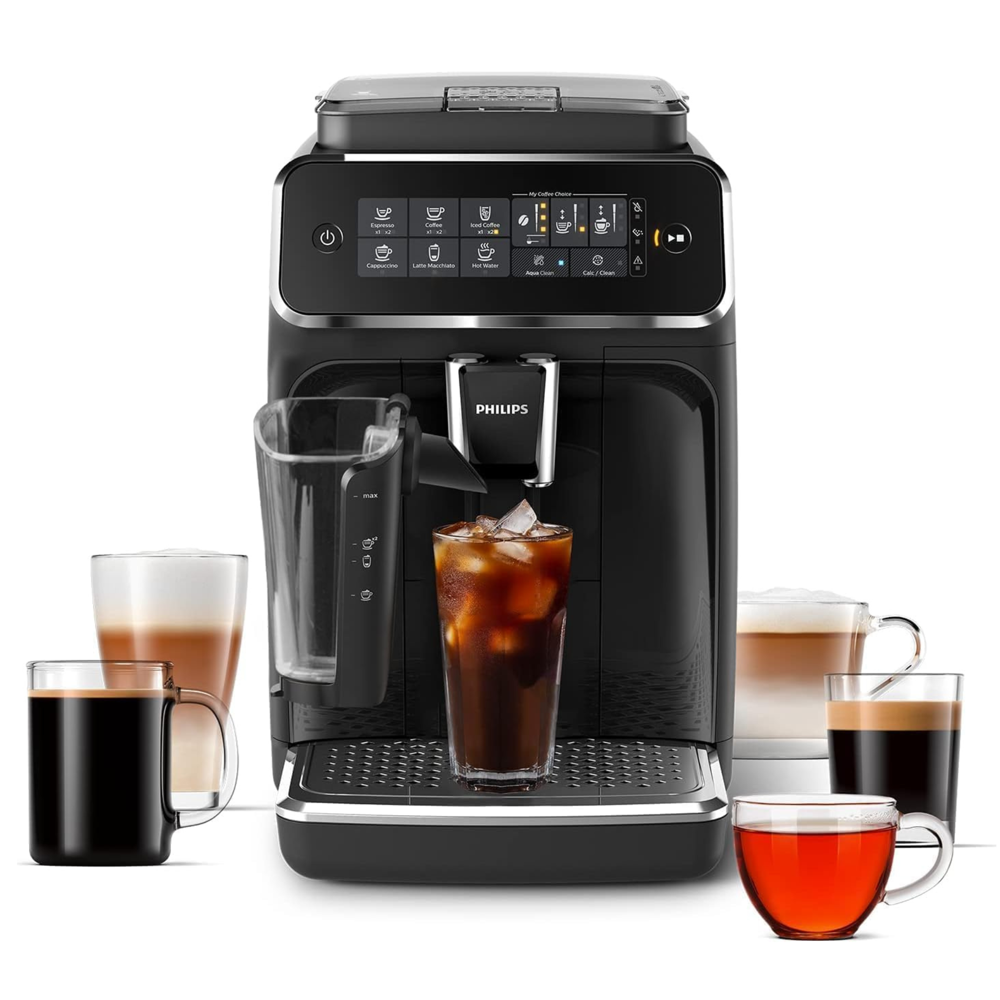 Philips 3200 Series Fully-Automatic Espresso Machine with LatteGo