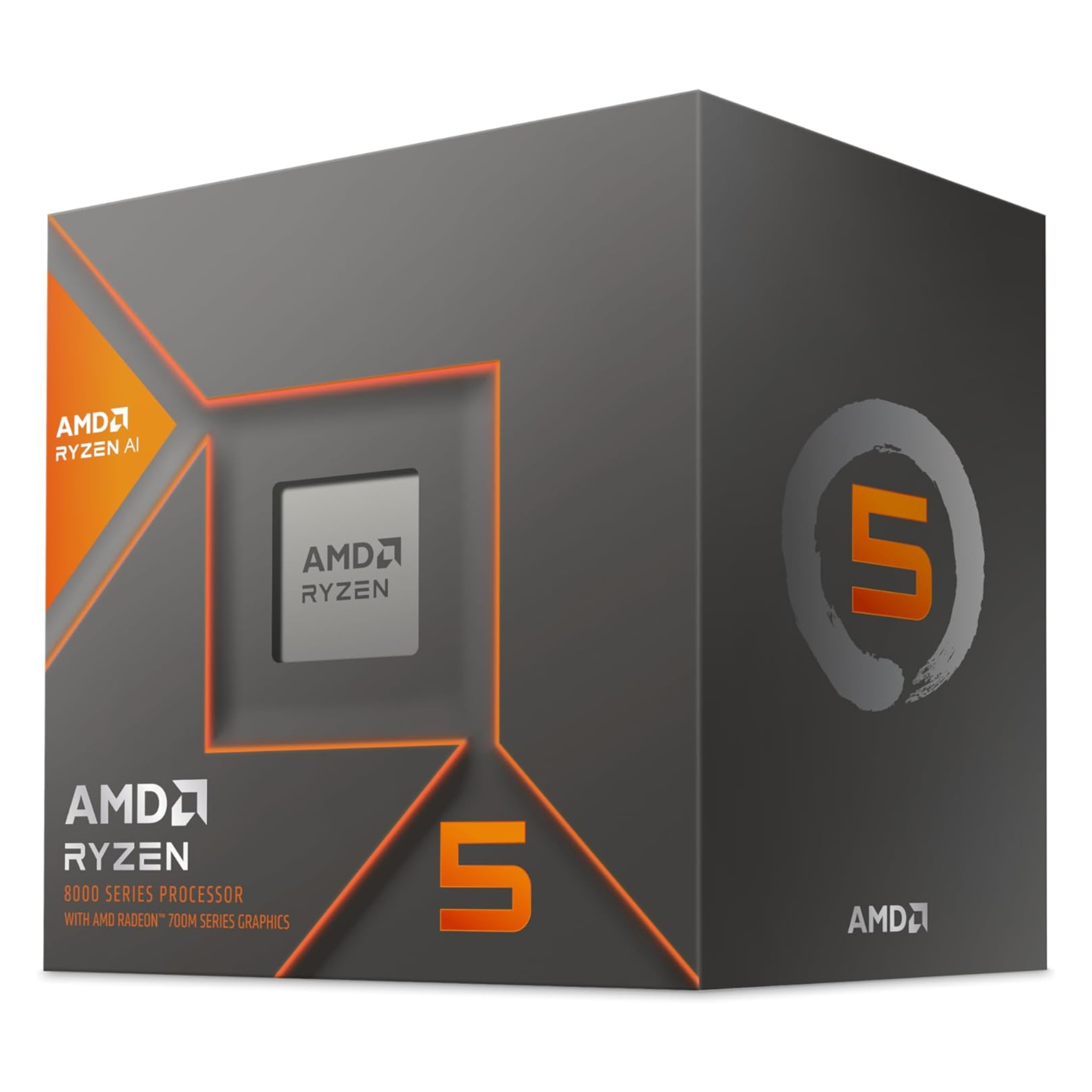 AMD Ryzen 5 8600G 6-Core / 12-Thread Desktop AM5 Processor w/ Wraith Stealth Cooler