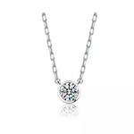 Classic Round Stud Necklace