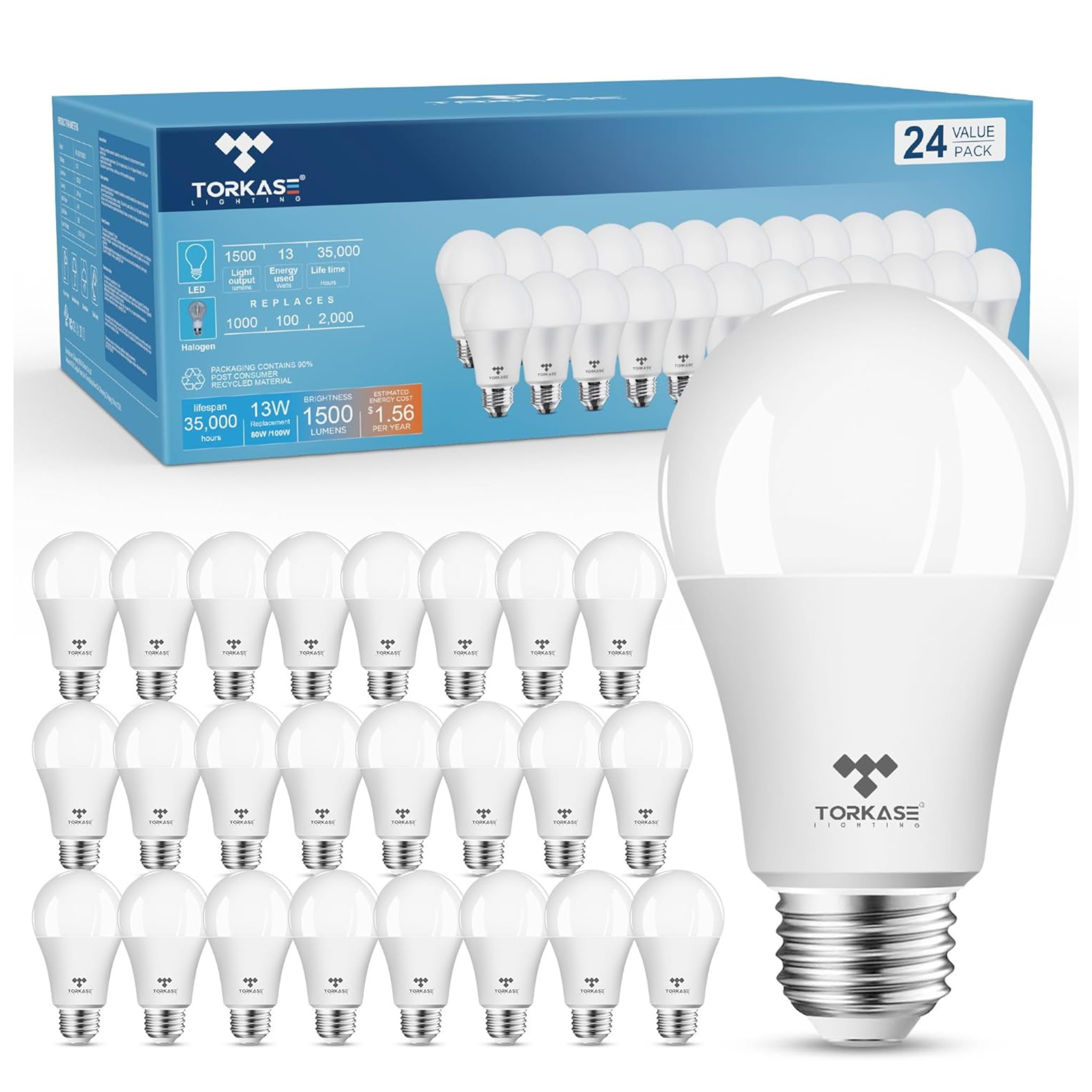 24-Pack Light Bulbs