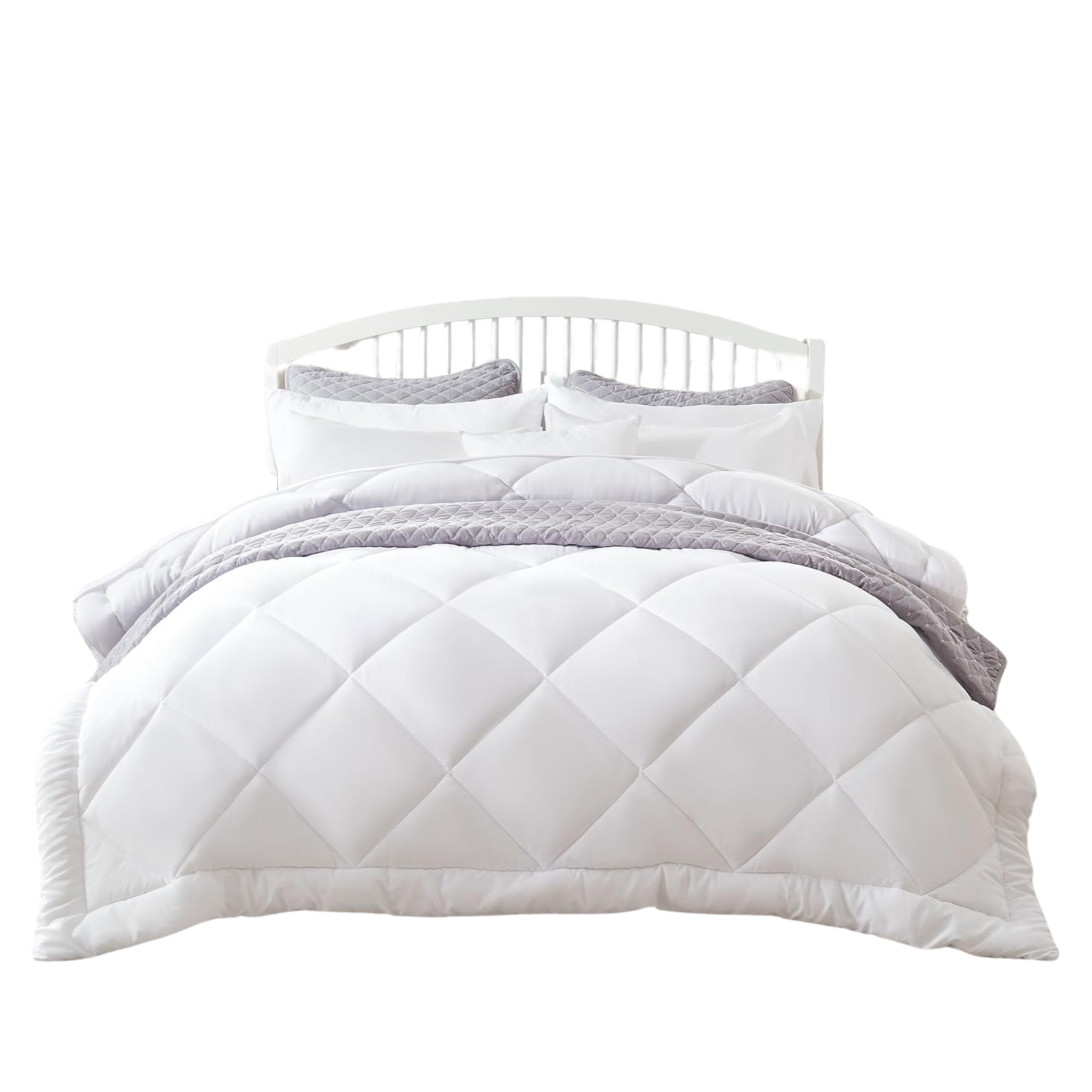Queen Duvet Insert Reversible Comforter, Lightweight