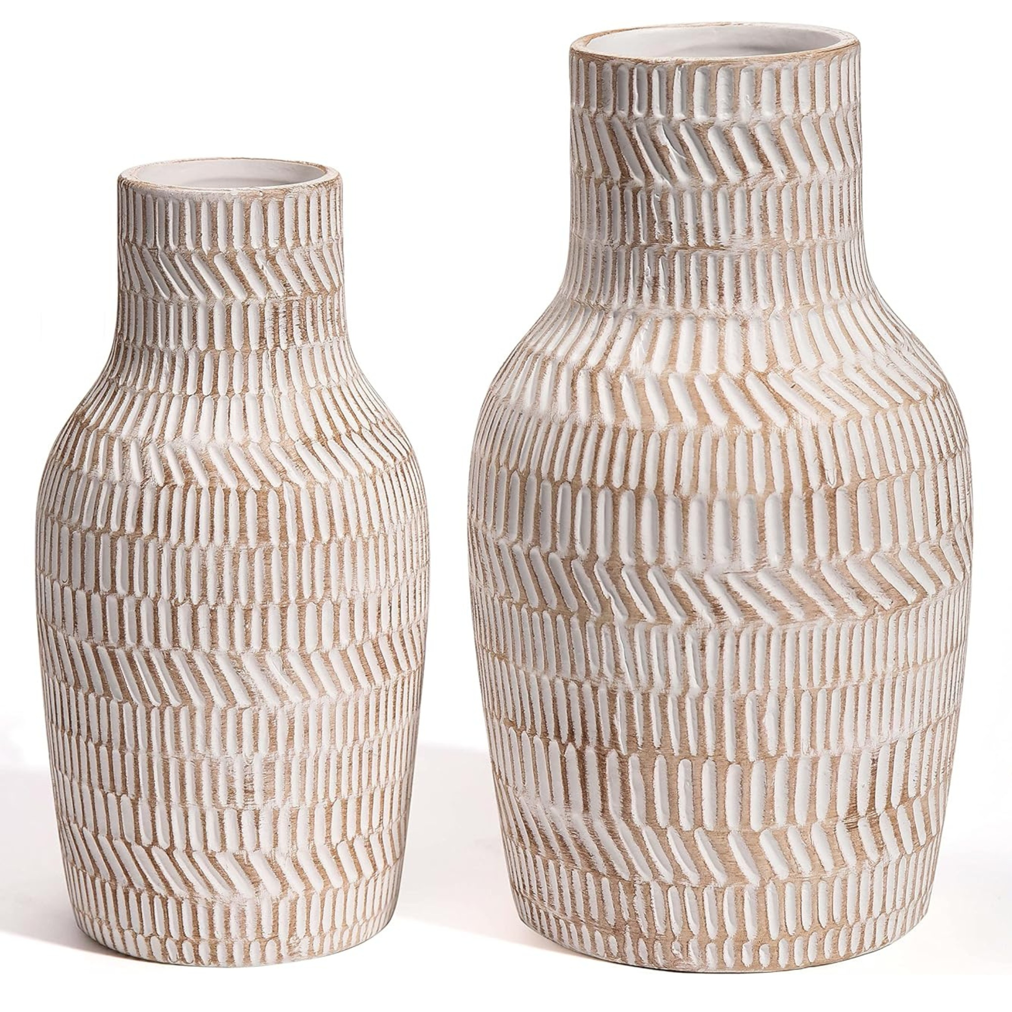 Set of 2 Ceramic Vase