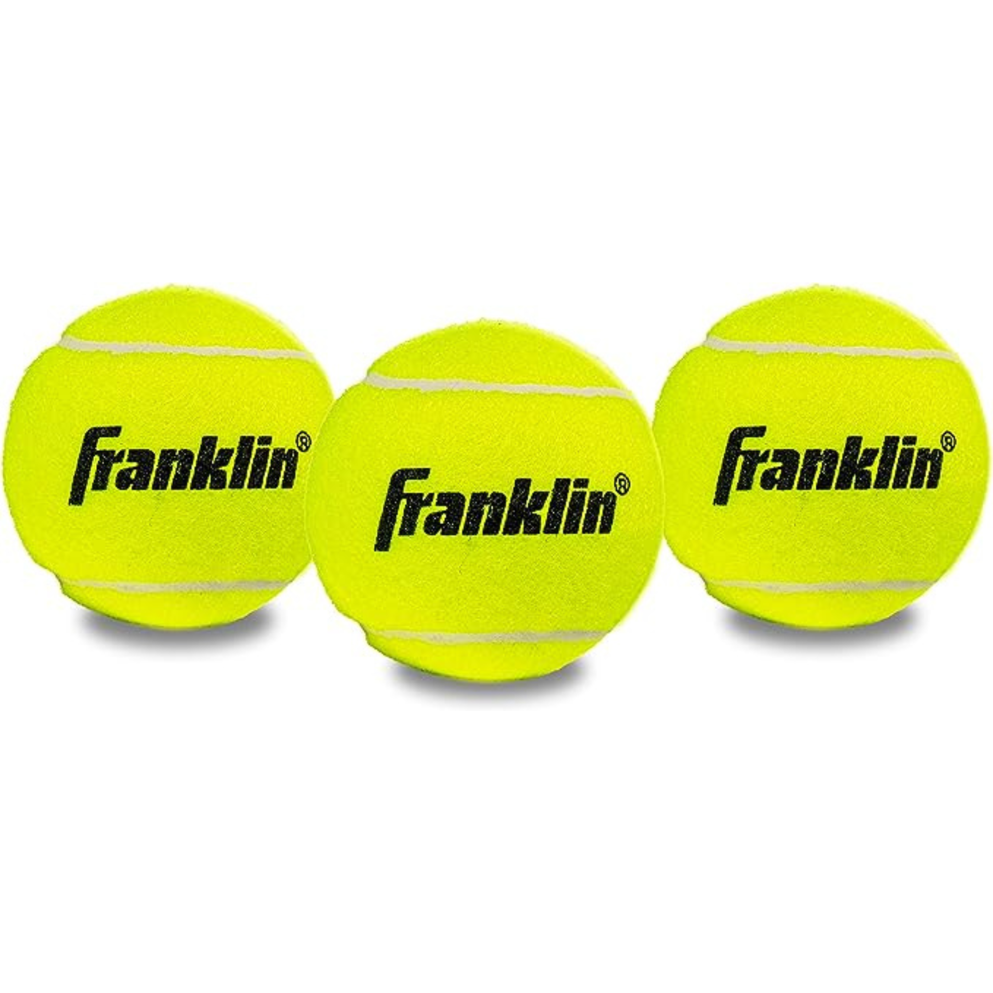 3-Pack Franklin Sports Pressureless Tennis Balls
