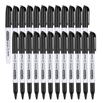 24-Pack Fine Tip Dry Erase Markers