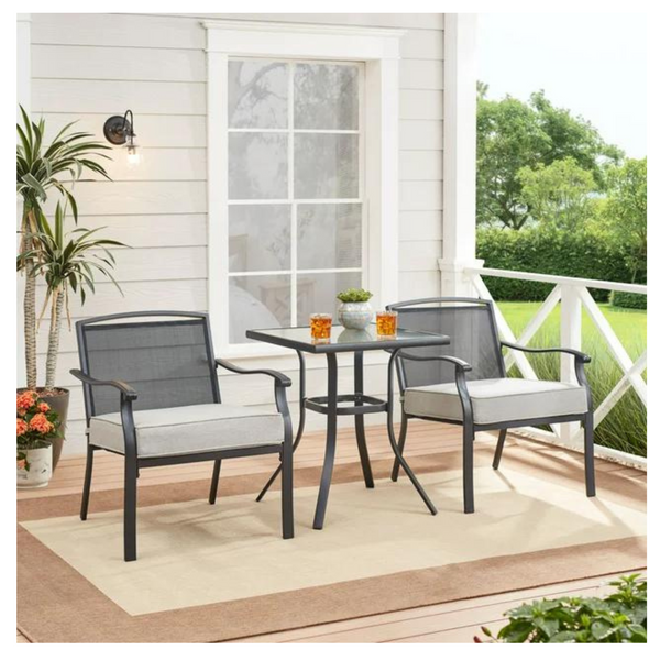Alexandra Square 3-Piece Bistro Set