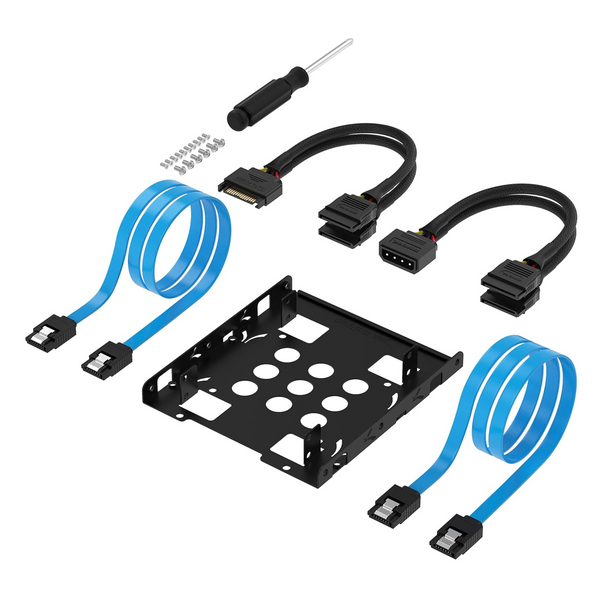 Sabrent 3.5" to x 2 SSD / 2.5" Internal Hard Drive Mounting Kit