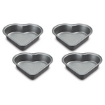 Cuisinart 4-Pc Mini Heart Pan Set