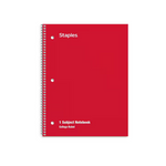 Staples 1-Subject Notebook