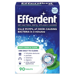 90-Count Efferdent Anti-Bacterial Dental Appliance Cleaning Tablets