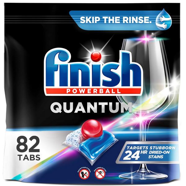 82-Count Finish Quantum Powerball Dishwasher Detergent Pods