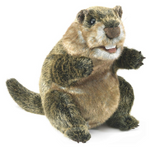 Folkmanis Groundhog Hand Puppet