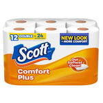 12-Count Scott ComfortPlus Toilet Paper Double Rolls