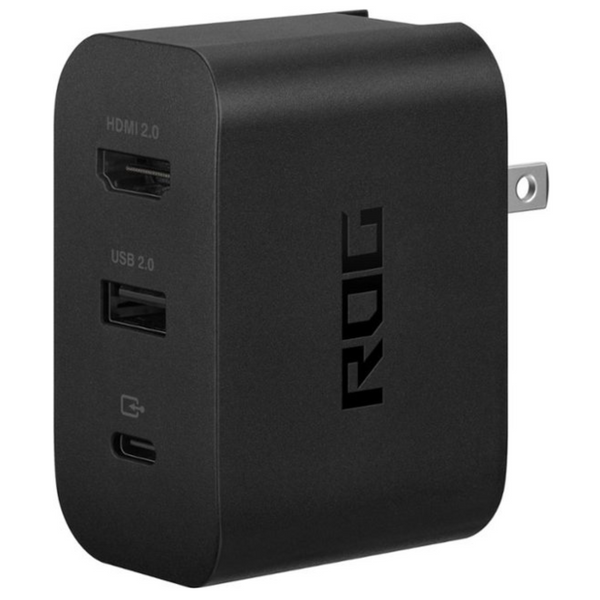 ASUS ROG 65W Gaming Charger Dock w/ HDMI 2.0, USB Type-A & USB-C