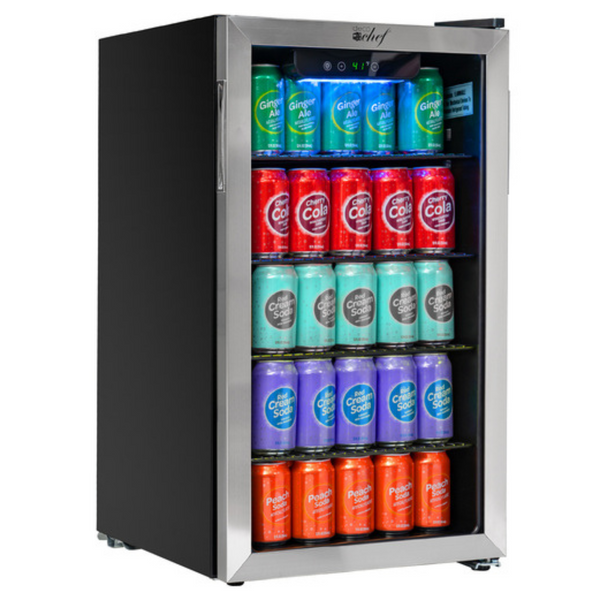 Deco Chef 118-Can Beverage Refrigerator and Cooler