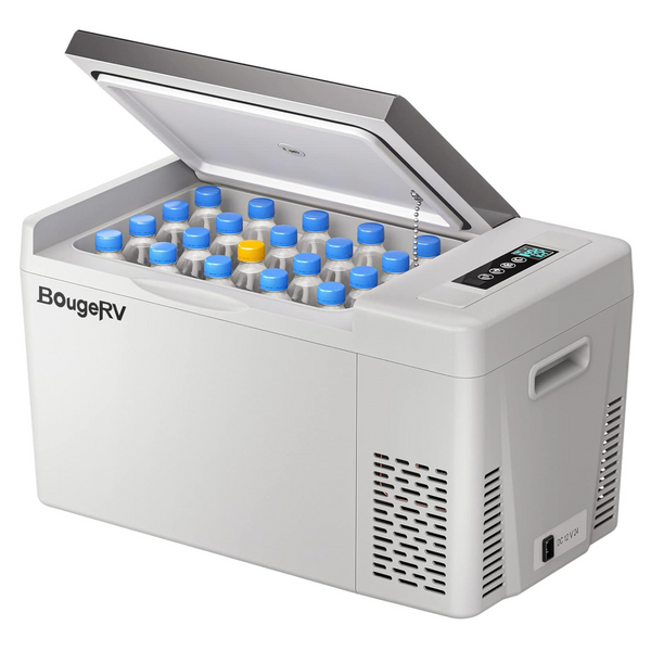 23-Quart BougeRV 12-Volt Car Portable Refrigerator