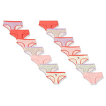 14-Pack Amazon Essentials Girls' Hipster Underwear