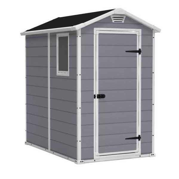 Keter Manor 4'x6' Resin Outdoor Storage Shed Kit