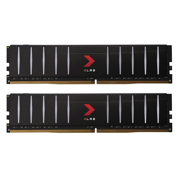 32GB (2x16GB) PNY XLR8 DDR4 DRAM 3600MHz CL18 Low Profile Desktop Memory
