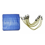 9-Pack Ozark Trail Tarp & Bungee Set