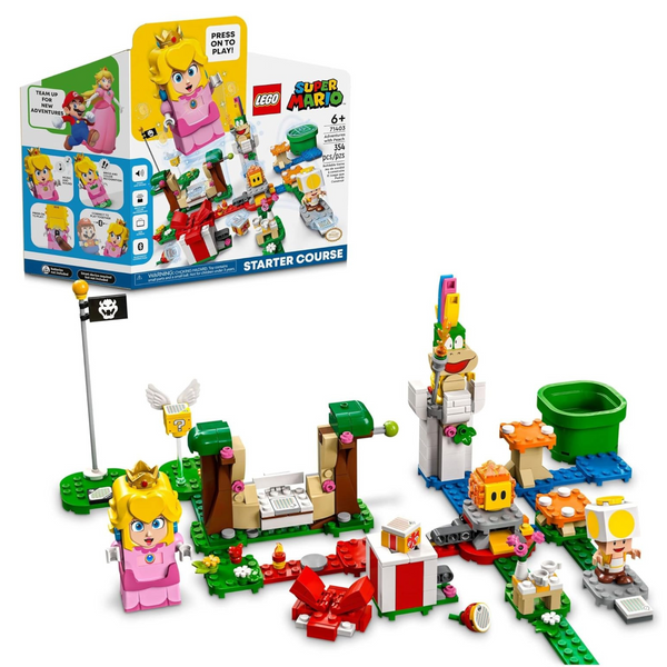 354-Piece LEGO Super Mario Adventures w/ Peach Starter Course