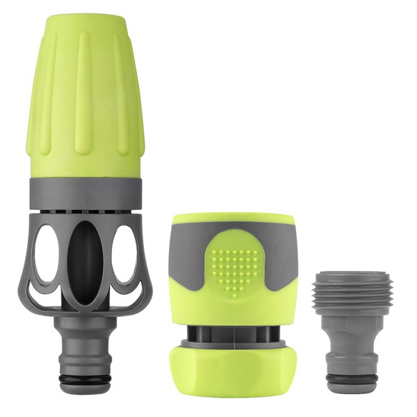 3-Piece Flexzilla Garden Hose Nozzle Kit
