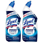 2-Pack of Lysol Power Toilet Bowl Cleaners