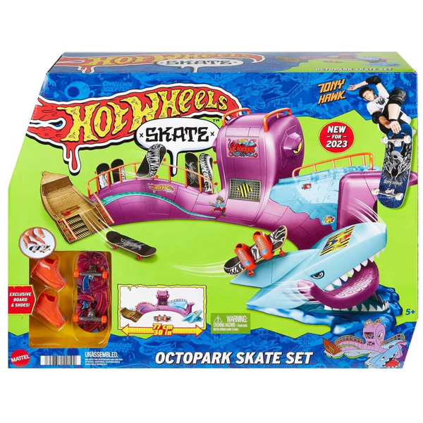 Hot Wheels Skate Octopus Skatepark Playset