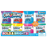 8-Pack Cra-Z-Slimy Bold & Brite Premade Slime Collection