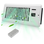 Sanycasa 4" x 10" Register Booster Fan w/ Thermostat