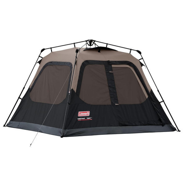 Coleman 4-Person Weatherproof Double-Thick Instant Camping Tent w/ Carry Bag