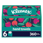 6 Boxes Of Kleenex Disposable Paper Hand Towels
