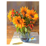 5D Sunflower Diamond Art Kit