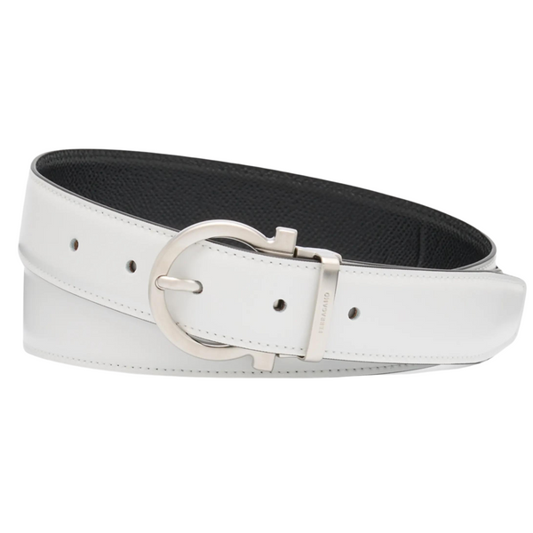 Ferragamo Men's Reversible Leather Gancio Belt