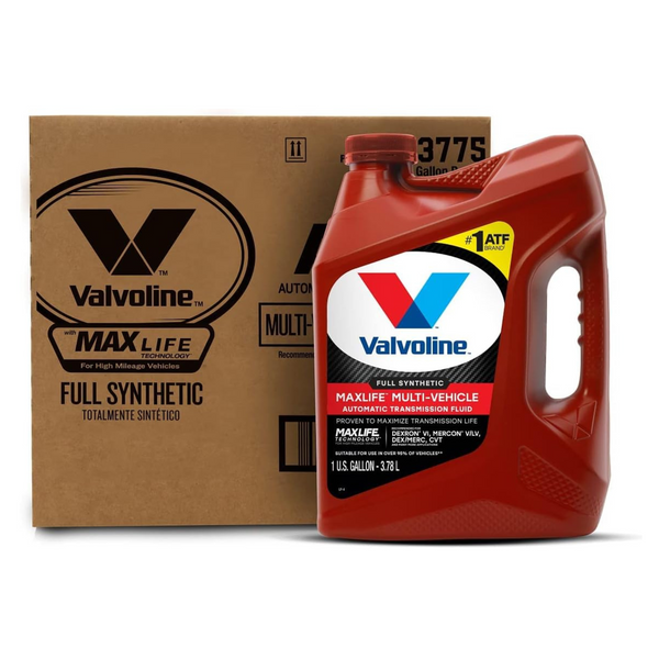 3-Pk 1-Gallon Valvoline Multi-Vehicle Full Synthetic Automatic Transmission Fluid