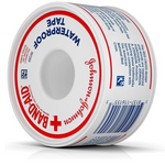 1" x 10-yd Band-Aid First Aid Water Block 100% Waterproof Self-Adhesive Tape Roll