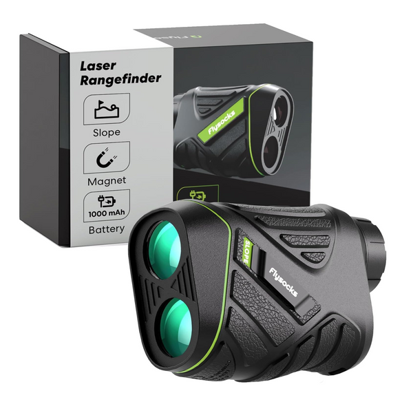 1200 Yards 7X Magnification Flysocks Golf Laser Rangefinder
