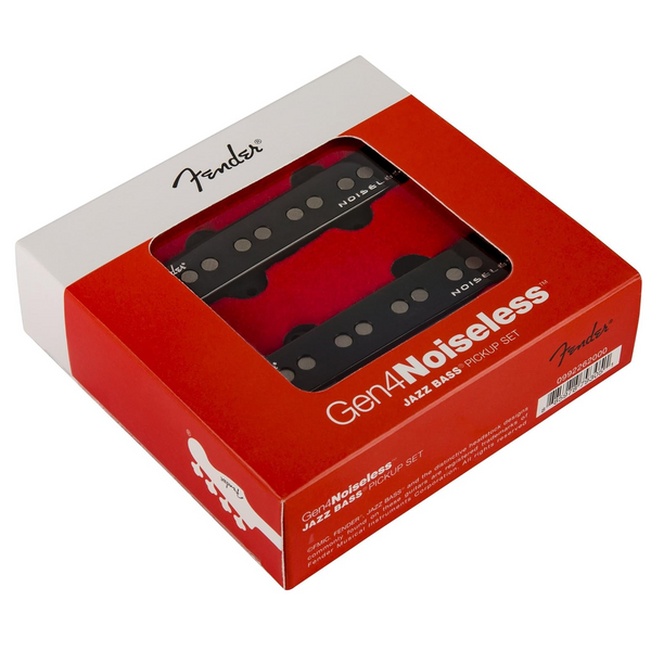 Set of 2 Fender Generation 4 Noiseless Jazz Bass Single-Coil Pickups