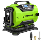 Greenworks 40V Cordless Tire Inflator 160 PSI Portable Air Compressor