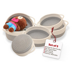 5-Pack Rope Storage Basket